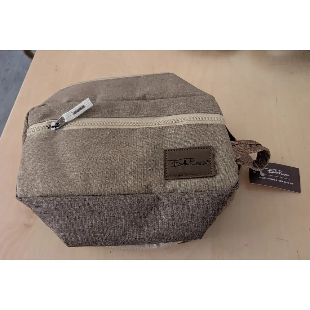 💧NWT Bella Russo Toiletry Bag and Tech Case Set